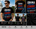 Obama Are You Coming Home Soon? The Babysitter Is Weird Funny Political T-Shirt – Patriotic Graphic Humor Tee
