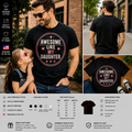 Awesome Like My Daughter Funny Dad T-Shirt – Cute Father Daughter Gift Tee for Proud Dads