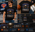 New York Knicks 2026 Eastern Conference Finals T-Shirt – Basketball Championship Fan Graphic Tee