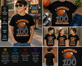 I Dunked 100 Days of School Basketball T-Shirt for Boys Funny 100th Day Tee