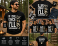 Funny Raccoon Shenanigan Shirt, If I Shenan Once I’ll Shenanigan Tee, Sarcastic Trash Panda Graphic T-Shirt