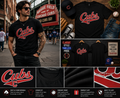 Vintage Cubs Retro Script T-Shirt – Classic Personalized Baseball Fan Graphic Tee