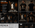 Flight Was Never an Option Penguin Baseball Bat Shirt – Funny Sarcastic Penguin Graphic Tee