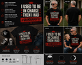 I Used To Be In Charge Then I Had A Granddaughter Funny Grandpa T-Shirt Gift
