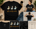 Off To Actively Monitor Goose Teacher T-Shirt, Funny Testing Day Shirt, Cute Teacher Goose Graphic Tee